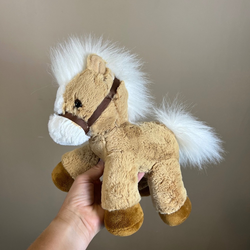 Breyer A Horse Of My Very Own Palomino Pony Plush Tan White Mane Stuffed Animal